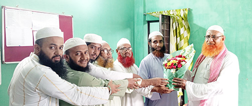 যশোরে ইসলামী আন্দোলনের নবমনোনীত সভাপতি মাওলানা আব্দুল হালিমকে সংবর্ধনা যশোরে ইসলামী আন্দোলনের নবমনোনীত সভাপতি মাওলানা আব্দুল হালিমকে সংবর্ধনা