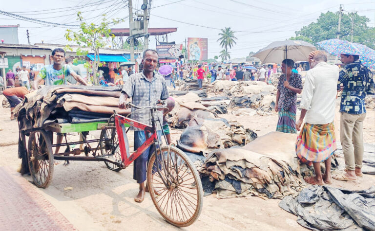 লক্ষাধিকের বদলে ৩০ হাজার চামড়া রাজারহাটে ব্যবসায়ীদের মাথায় হাত লক্ষাধিকের বদলে ৩০ হাজার চামড়া রাজারহাটে ব্যবসায়ীদের মাথায় হাত