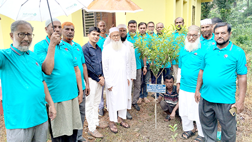 কেশবপুর অবসরপ্রাপ্ত সেনা কল্যাণ সংস্থার উদ্যোগে বৃক্ষরোপণ